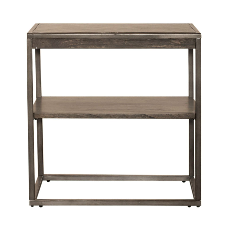 Jamestown Chair Side Table in Brown image