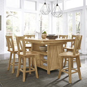 Lindsey Farm 7 Piece Gathering Table Set image