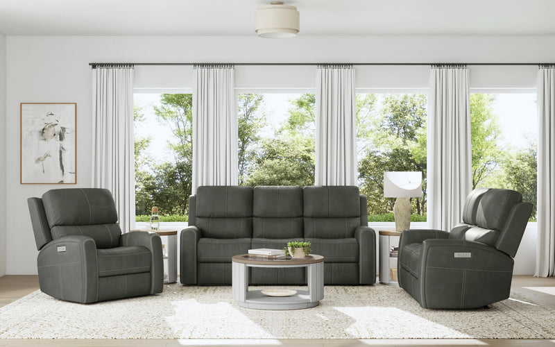 Linden Power Recliner with Power Headrest & Lumbar - 5000005547