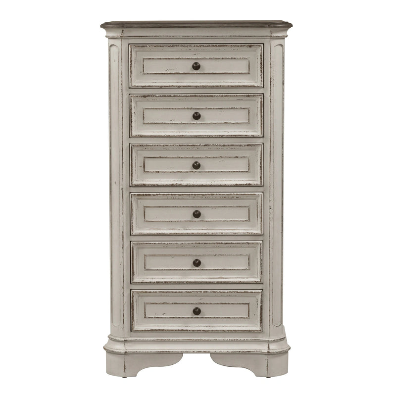 Magnolia Manor Lingerie Chest in Antique White image