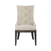 Americana Farmhouse Uph Shelter Side Chair- Black (RTA) image