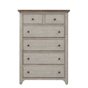 Farmhouse Reimagined Poster Bed, Dresser & Mirror, Chest image