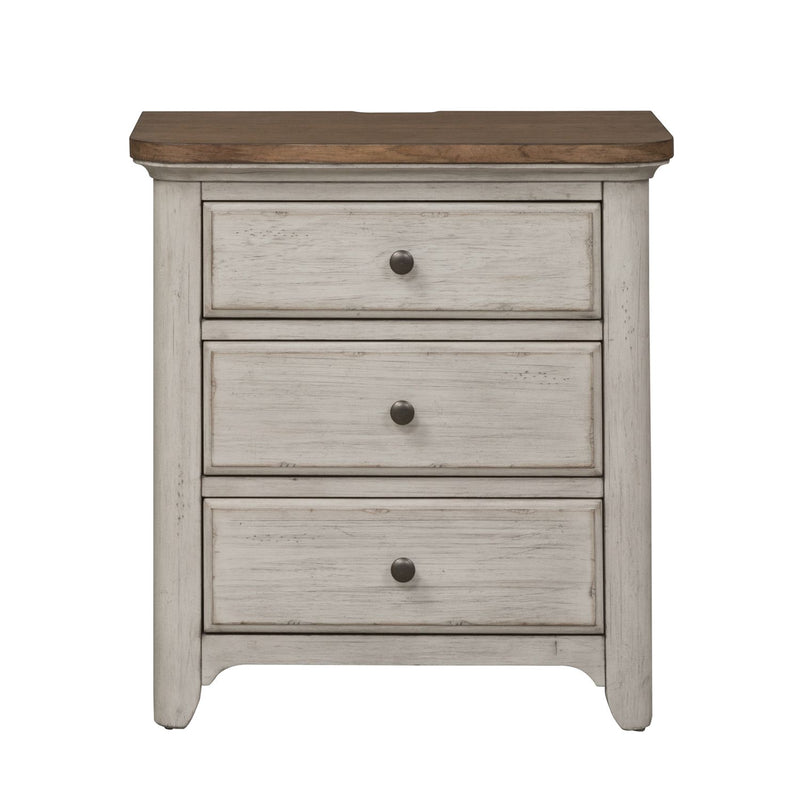 Farmhouse Reimagined Queen Poster Bed, Dresser & Mirror, Night Stand