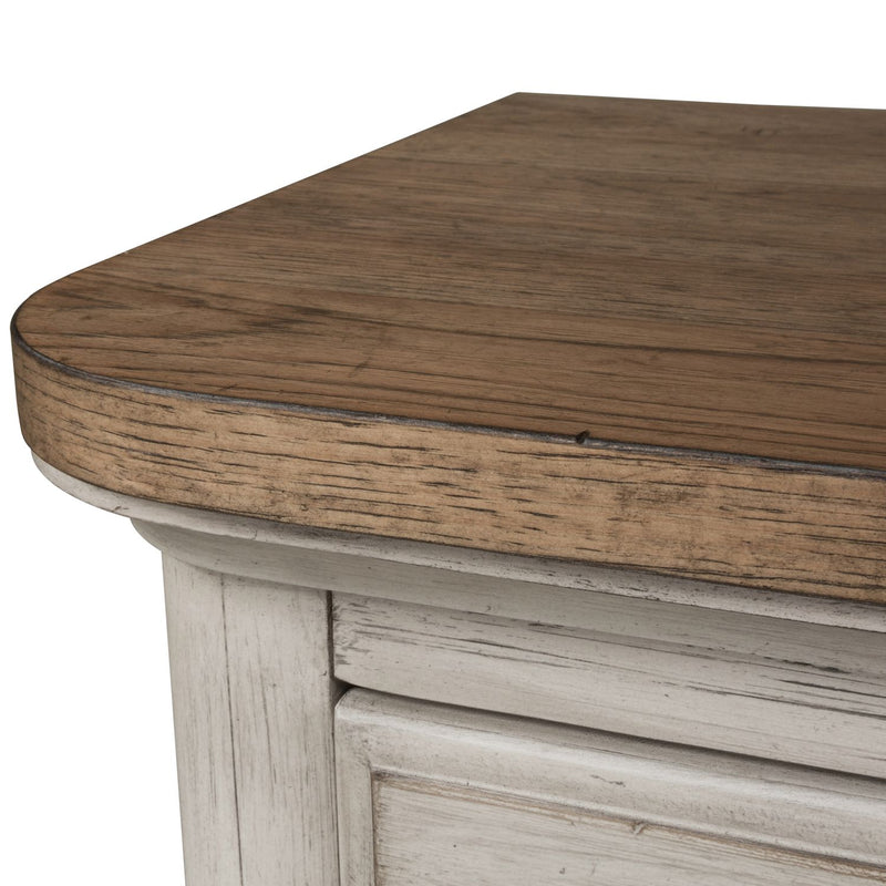 Farmhouse Reimagined Drawer Dresser in Antique White