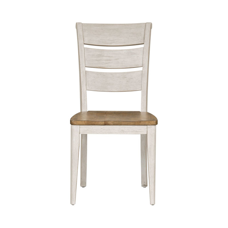 Farmhouse Reimagined Ladder Back Side Chair (RTA) image