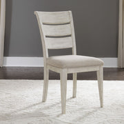 Farmhouse Reimagined Ladder Back Uph Side Chair (RTA) image