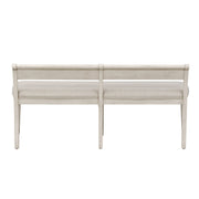 Farmhouse Reimagined Upholstered Bench (RTA) in Antique White image