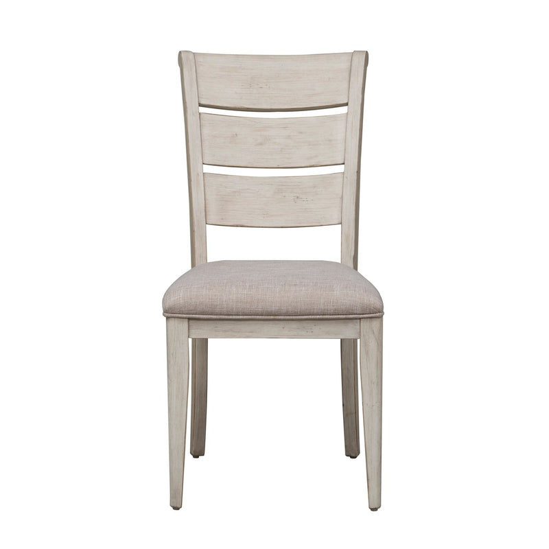 Farmhouse Reimagined Opt 5 Piece Pedestal Table Set