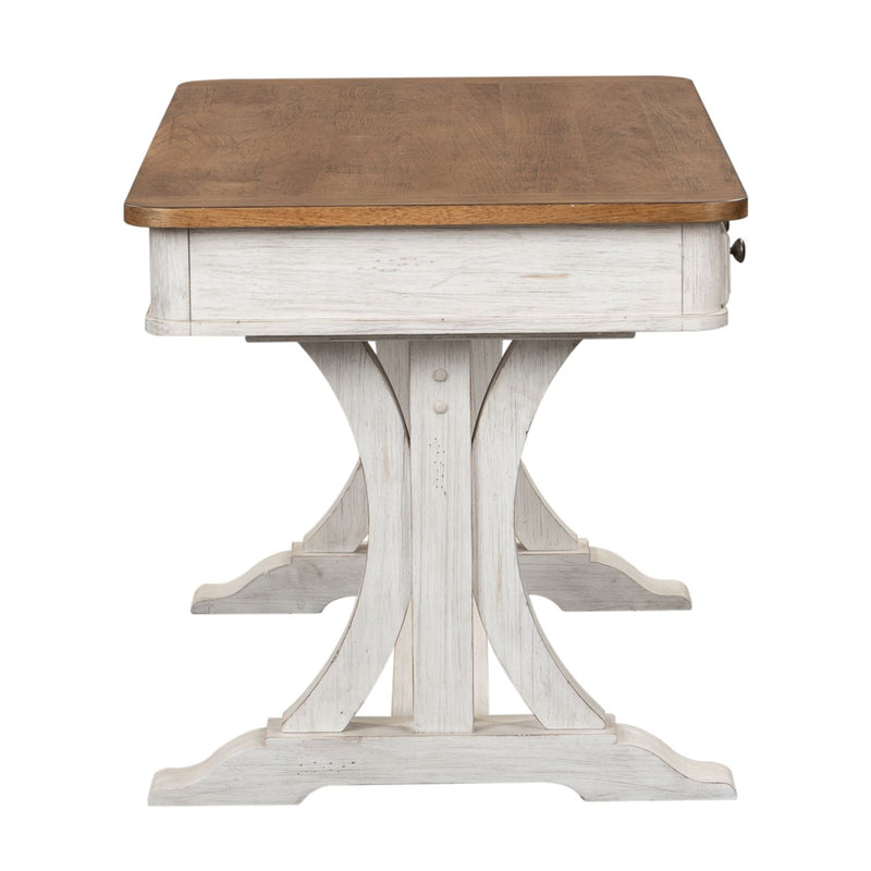 Farmhouse Reimagined Writing Desk in Antique White