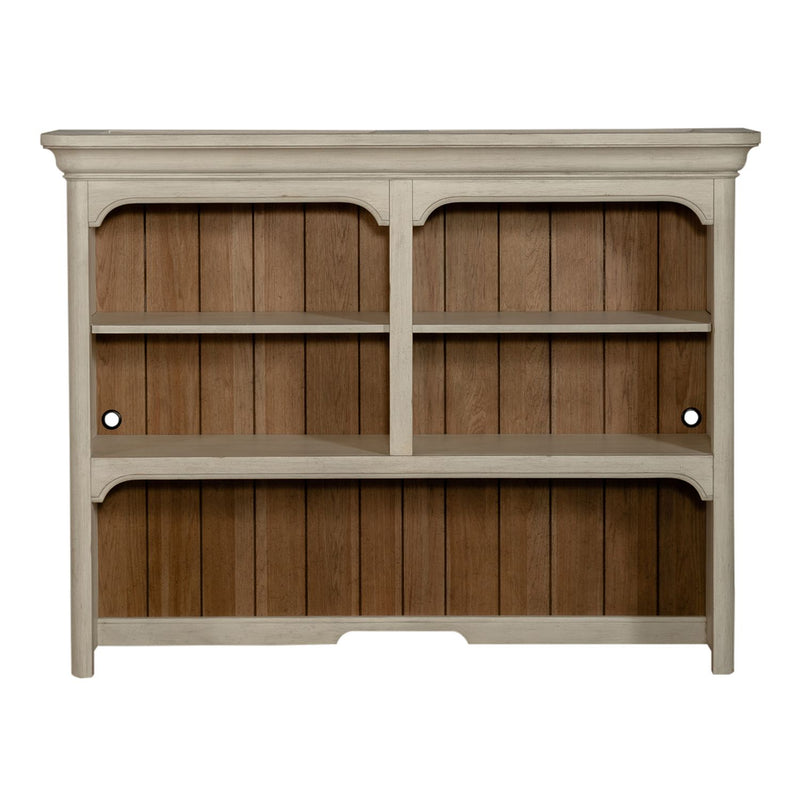 Farmhouse Reimagined Credenza Hutch in Antique White
