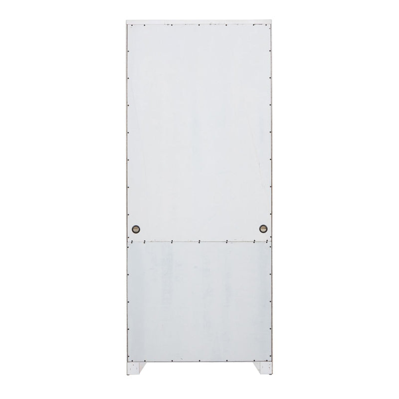 Farmhouse Reimagined Bookcase in Antique White