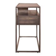 Jamestown Sofa Table in Brown image