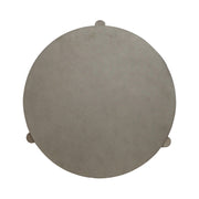 Affinity Round End Table in Dusty Taupe with Concrete Top image