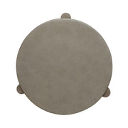 Affinity Chairside Table in Dusty Taupe with Concrete Top image