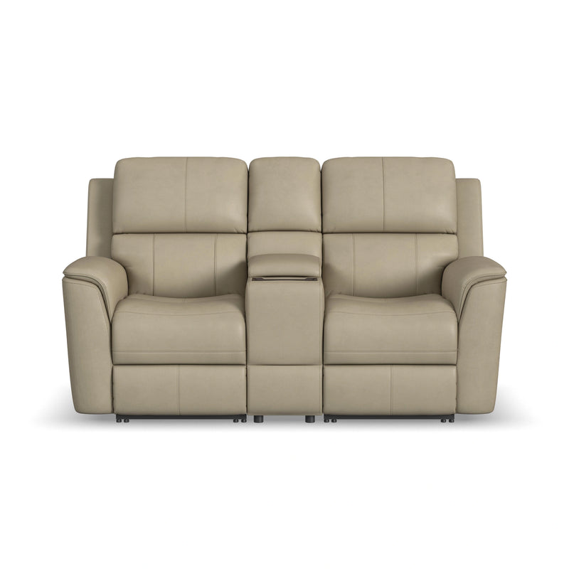Henry Latitudes Power Reclining Loveseat with Console & Power Headrests & Lumbar - 5000004262