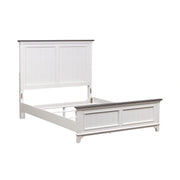 Allyson Park Panel Bed, Dresser & Mirror image