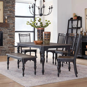 Magnolia Manor Opt 6 Piece Leg Table Set image