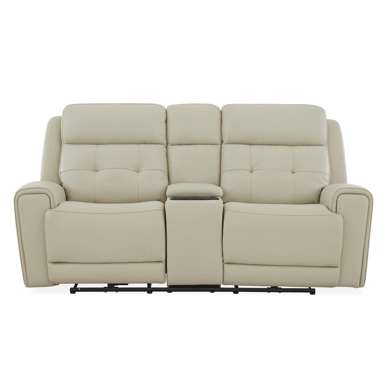 Carrington Loveseat w/Console P3 & ZG in Baja Stone image