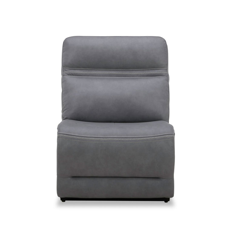 Cooper Armless Chair - Blue Gray image