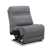 Cooper Armless Recliner P3 & ZG - Blue Gray image