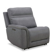 Cooper L Arm Recliner P3 & ZG - Blue Gray image