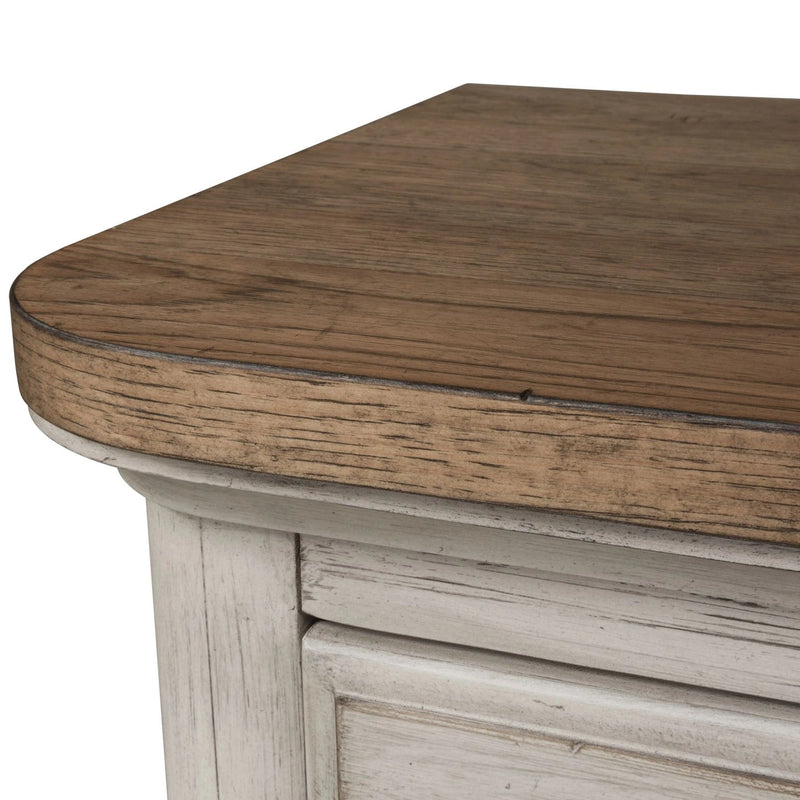 Farmhouse Reimagined Drawer Dresser in Antique White image