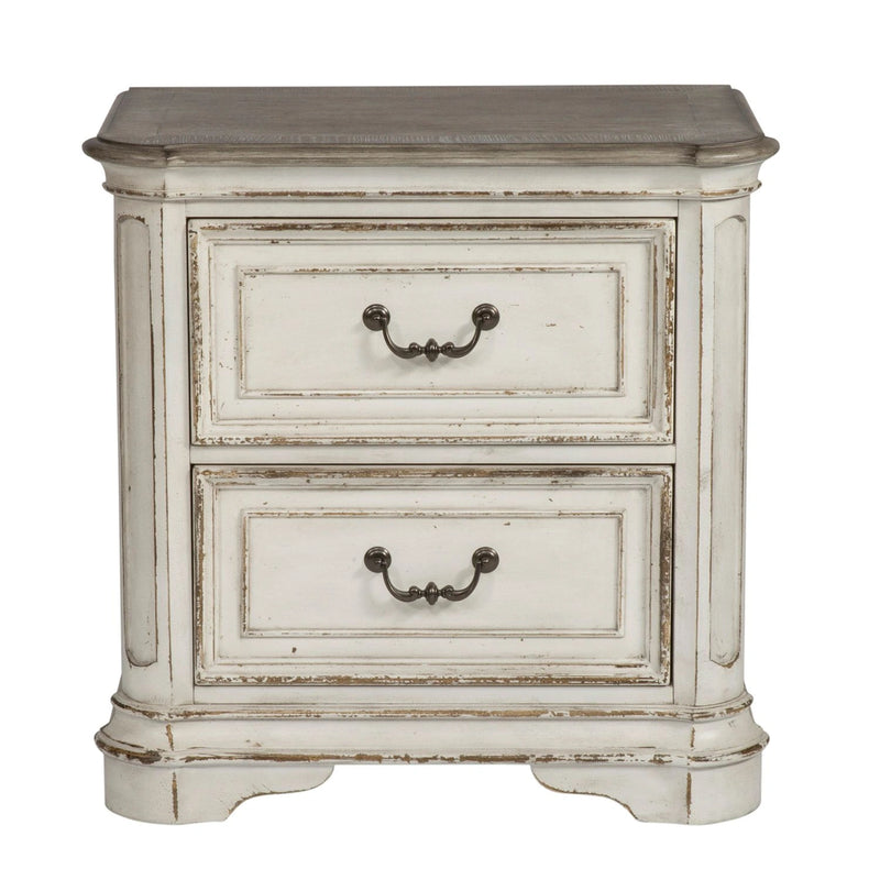 Magnolia Manor King California Panel Bed, Dresser & Mirror, Night Stand image