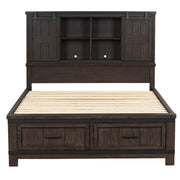 Thornwood Hills Bookcase Bed, Dresser & Mirror, Chest, Night Stand image