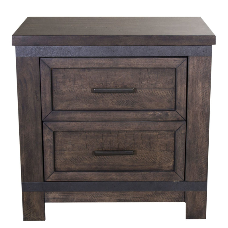 Thornwood Hills King Bookcase Bed, Dresser & Mirror, Chest, Night Stand