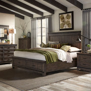 Thornwood Hills King Storage Bed, Dresser & Mirror, Chest, Night Stand image
