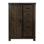 Thornwood Hills Sliding Door Chest in Rock Beaten Gray image
