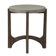 Cascade End Table in Wire Brush Rustic Brown image