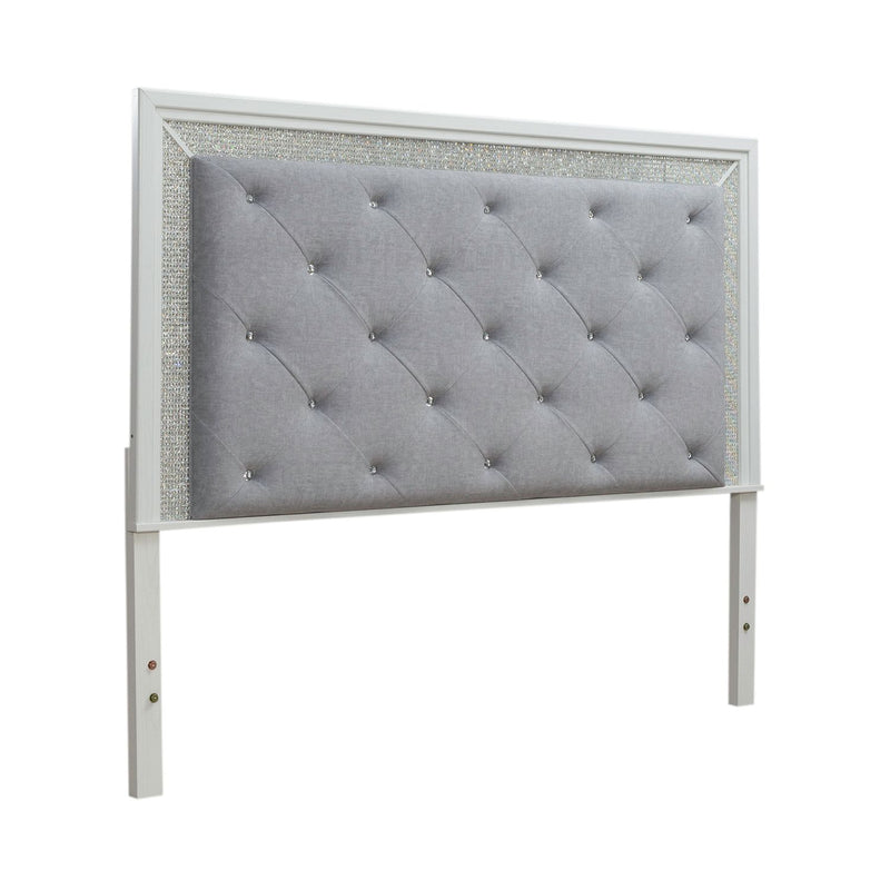 Reflections King Uph Panel HB w/ Lights