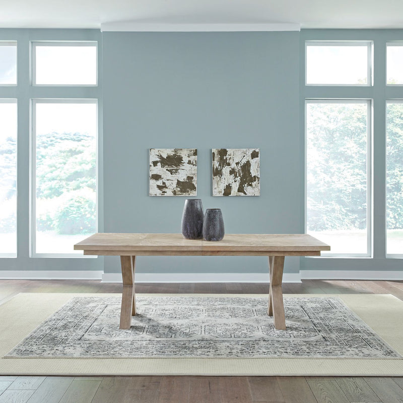 Brentwood Double Pedestal Table Set