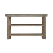 Affinity Sofa Table in Dusty Taupe with Concrete Top image