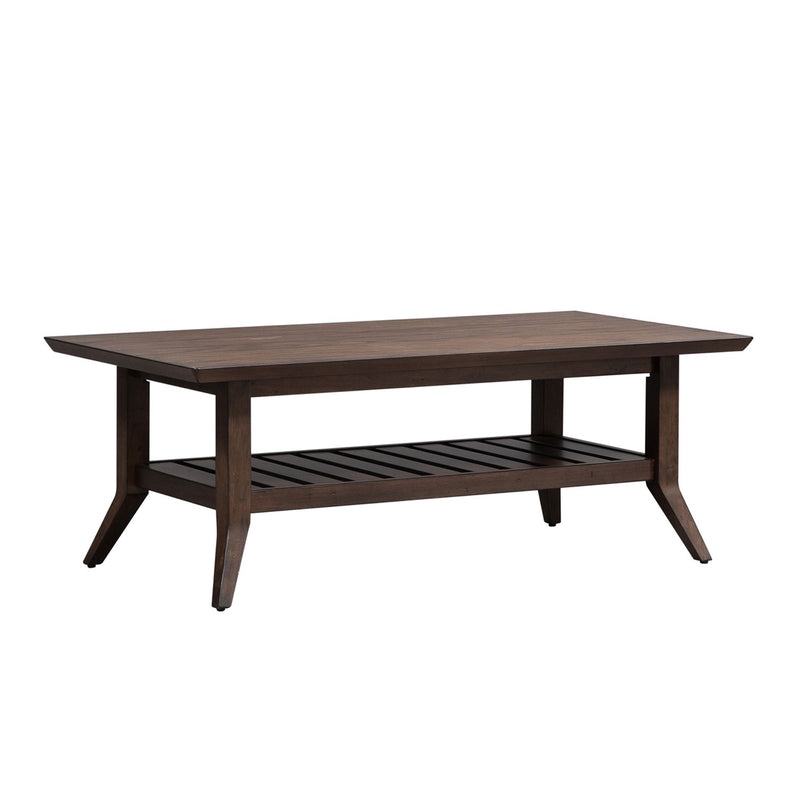 Ventura Blvd Rectangular Cocktail Table in Bronze