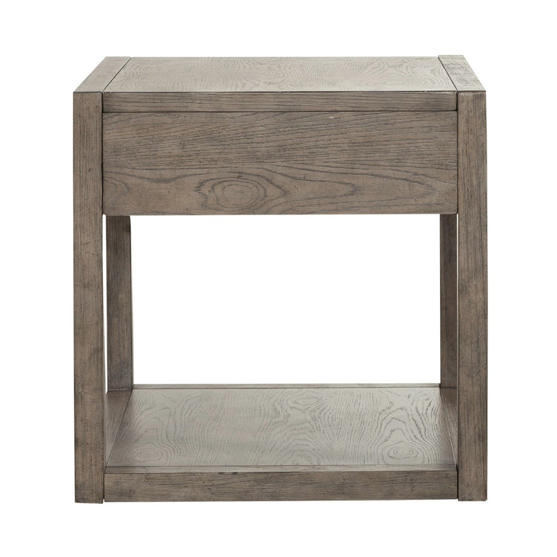 Bartlett Field End Table in Dusty Taupe image