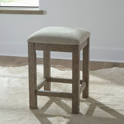 Bartlett Field Upholstered Console Stool in Dusty Taupe image