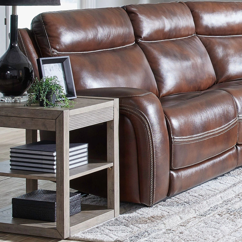 Liberty Furniture Blair Left Arm Recliner P2 & ZG in Cognac image
