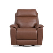 Refined Perfect Match Power Swivel Gliding Recliner with Power Headrest & Lumbar