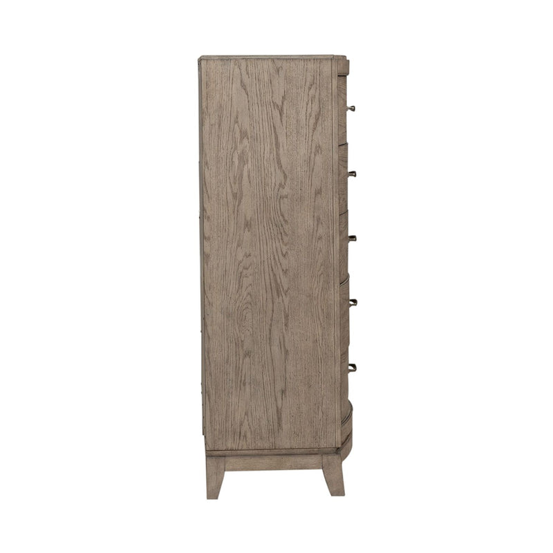 Avalon 5 Drawer Chest in Burnished Beige image