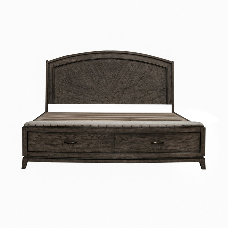 Avalon King Panel Storage Bed