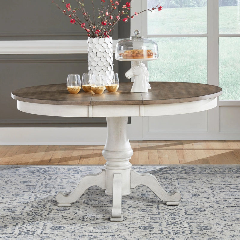 Ocean Isle Pedestal Table Set image