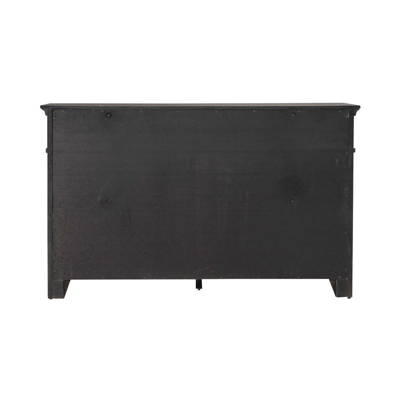 Paradise Valley 8 Drawer Dresser in Saddle Brown image