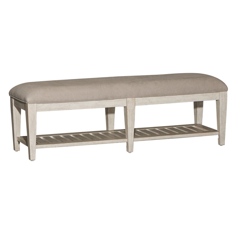 Heartland Bed Bench in Antique White