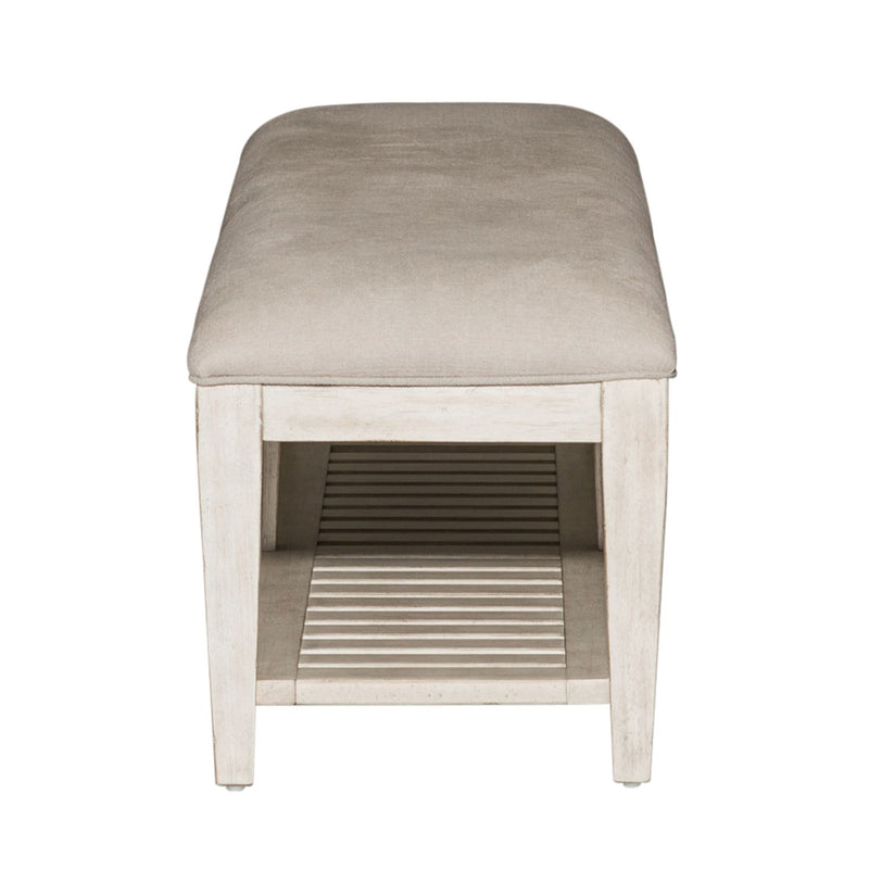 Heartland Bed Bench in Antique White