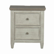 Heartland 2 Drawer Nightstand w/ Charging Station in Antique White image