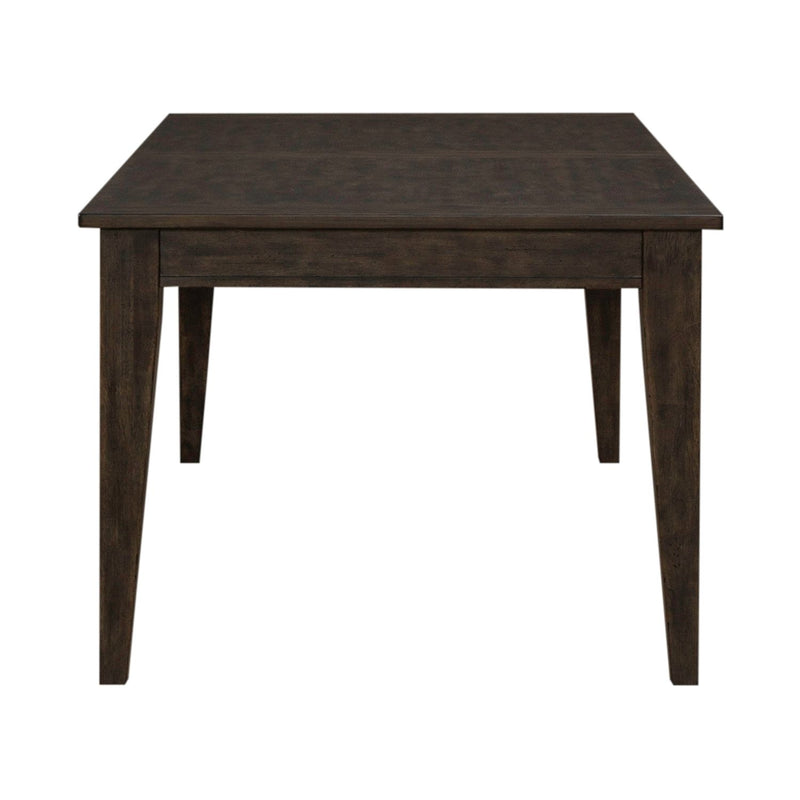 Midland Falls Rectangular Leg Table in ustic Brown image