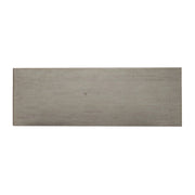Belmar 9 Drawer Bureau Dresser in Washed Taupe and Silver Champagne image