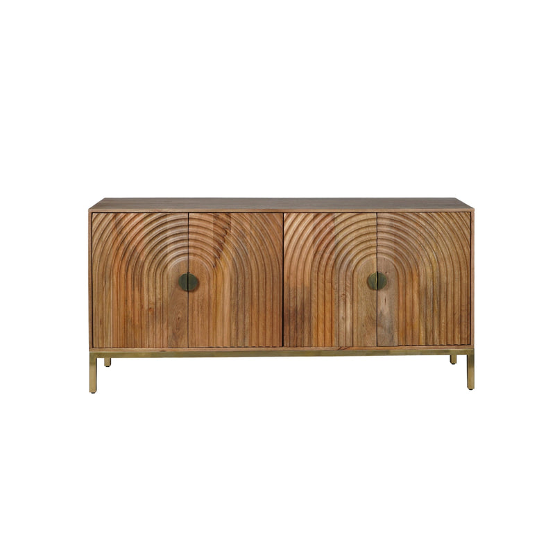 Asher 4 Door Accent Cabinet